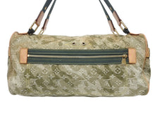 Load image into Gallery viewer, 極美品 LOUIS VUITTON ルイヴィトン モノグラモフラージュ リス ボストンバッグ カーキ 村上隆 デニム 08AW M95771 中古 4b005762