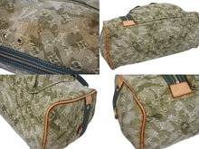 Load image into Gallery viewer, 極美品 LOUIS VUITTON ルイヴィトン モノグラモフラージュ リス ボストンバッグ カーキ 村上隆 デニム 08AW M95771 中古 4b005762