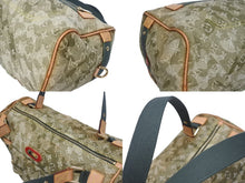 Load image into Gallery viewer, 極美品 LOUIS VUITTON ルイヴィトン モノグラモフラージュ リス ボストンバッグ カーキ 村上隆 デニム 08AW M95771 中古 4b005762