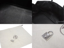 Load image into Gallery viewer, 極美品 HERMES エルメス ショルダーバーキン トリヨンクレマンス ◻︎H刻 ゴルチェ期 ブラック シルバー金具 中古 4b005764