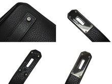 Load image into Gallery viewer, 極美品 HERMES エルメス ショルダーバーキン トリヨンクレマンス ◻︎H刻 ゴルチェ期 ブラック シルバー金具 中古 4b005764