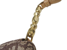 画像をギャラリービューアに読み込む, Christian Dior クリスチャンディオール ワンショルダーバッグ ガリアーノ期 マリスパール トロッター柄 レザー ブラウン ゴールド金具 美品 中古 4b005766