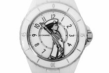 Load image into Gallery viewer, 新品同様 CHANEL シャネル J12 Mademoiselle La Pausa マドモアゼル ラ パウザ 38MM 自動巻き ホワイトセラミック H7481 TKB51418 数量限定 中古 4b005772