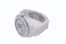 Load image into Gallery viewer, 新品同様 CHANEL シャネル J12 Mademoiselle La Pausa マドモアゼル ラ パウザ 38MM 自動巻き ホワイトセラミック H7481 TKB51418 数量限定 中古 4b005772