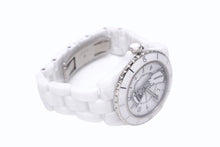 Load image into Gallery viewer, 新品同様 CHANEL シャネル J12 Mademoiselle La Pausa マドモアゼル ラ パウザ 38MM 自動巻き ホワイトセラミック H7481 TKB51418 数量限定 中古 4b005772