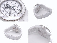 Load image into Gallery viewer, 新品同様 CHANEL シャネル J12 Mademoiselle La Pausa マドモアゼル ラ パウザ 38MM 自動巻き ホワイトセラミック H7481 TKB51418 数量限定 中古 4b005772