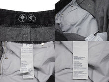 Load image into Gallery viewer, 極美品 THUG CLUB サグクラブ Tribal Tree Denim Pants トライバルデニムパンツ コットン グレー ホワイト サイズ3 中古 4b005774