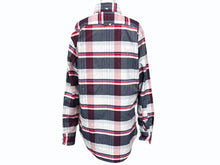 Load image into Gallery viewer, 極美品 THOM BROWNE トムブラウン 長袖シャツ チェック柄 714392 USA製 コットン レッド サイズ3 中古 4b005775