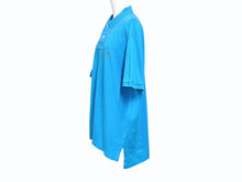 Load image into Gallery viewer, Polo Ralph Lauren ポロラルフローレン VINTAGE ヴィンテージ 90's 半袖ポロシャツ サイズXL ブルー フィリピン製 美品 中古 4b005788