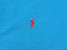 Load image into Gallery viewer, Polo Ralph Lauren ポロラルフローレン VINTAGE ヴィンテージ 90's 半袖ポロシャツ サイズXL ブルー フィリピン製 美品 中古 4b005788