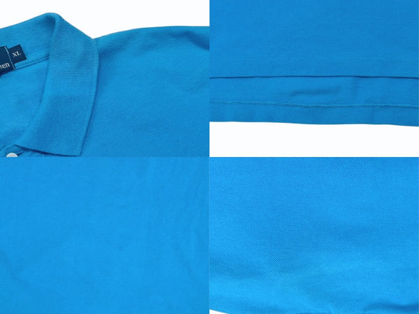 Polo Ralph Lauren ポロラルフローレン VINTAGE ヴィンテージ 90's 半袖ポロシャツ サイズXL ブルー フィリピン製 美品 中古 4b005788