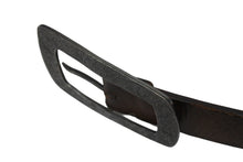 Load image into Gallery viewer, POLO RALPH LAUREN ポロラルフローレン カウボーイベルト 2220670 208 イタリア製 レザー ブラウン シルバー金具 サイズ28 美品 中古 4b005790