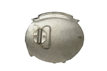 画像をギャラリービューアに読み込む, DSQUARED2 ディースクエアード ベルトバックル ロゴ 花柄 メタル アイボリー 139g シルバー金具 良品 中古 4b005791