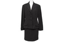 画像をギャラリービューアに読み込む, 極美品 CHRISTIAN DIOR クリスチャンディオール セットアップ テーラードジャケット スカート ブラウン サイズ40 中古 4b005796