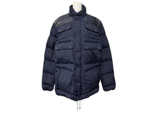 画像をギャラリービューアに読み込む, LOUIS VUITTON ルイヴィトン ダウンジャケット RM092M MPPK40PEJ サイズ50 ネイビー ダミエ グラフィット 美品 中古 4b005797