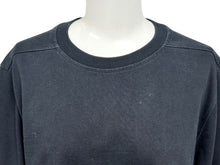 Load image into Gallery viewer, RICK OWENS リックオウエンス 22SS Crewneck Long-Sleeve Tee ロンT RU01B1277-BA ブラック サイズS 美品 中古 4b005810