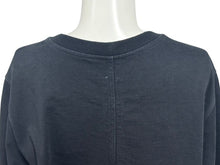 Load image into Gallery viewer, RICK OWENS リックオウエンス 22SS Crewneck Long-Sleeve Tee ロンT RU01B1277-BA ブラック サイズS 美品 中古 4b005810