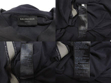 画像をギャラリービューアに読み込む, BALENCIAGA バレンシアガ 23AW Unity Sports Icon Biker オーバーサイズTシャツ 792354 TPVG9 グレー サイズ3 美品 中古 4b005811