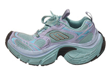 画像をギャラリービューアに読み込む, 新品同様 BALENCIAGA バレンシアガ 6XL メッシュ ローカットスニーカー 靴 815859 ブルー サイズ41 中古 4b005812