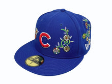 画像をギャラリービューアに読み込む, 新品未使用 NEW ERA × MLBワールドツアー × 村上隆 ニューエラ 59fifty 東京シリーズ シカゴカブス ブルー サイズ7 中古 4b005813