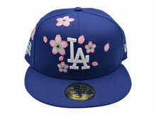 Load image into Gallery viewer, 新品未使用 NEW ERA × MLBワールドツアー × 村上隆 ニューエラ 59fifty 東京シリーズ LA ドジャース ブルー サイズ7 中古 4b005814
