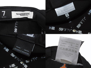 新品未使用 TAKAHIRO MIYASHITA THE SOLOIST × NEW ERA × 読売ジャイアンツ タカヒロミヤシタザソロイスト ニューエラ 59FIFTY キャップ ブラック サイズ7 中古 4b005816