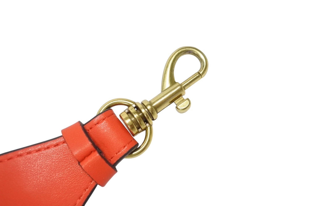 極美品 Christian Dior クリスチャンディオール ショルダーストラップ トロッター スタッズ レザー キャンバス ボルドー 中古 4b005817