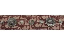 画像をギャラリービューアに読み込む, 極美品 Christian Dior クリスチャンディオール ショルダーストラップ トロッター スタッズ レザー キャンバス ボルドー 中古 4b005817