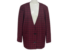 画像をギャラリービューアに読み込む, 極美品 Christian Dior クリスチャンディオール PRET-A-PORTER プレタポルテ ノーカラー テーラードジャケット 3090KB94 サイズS 中古 4b005832