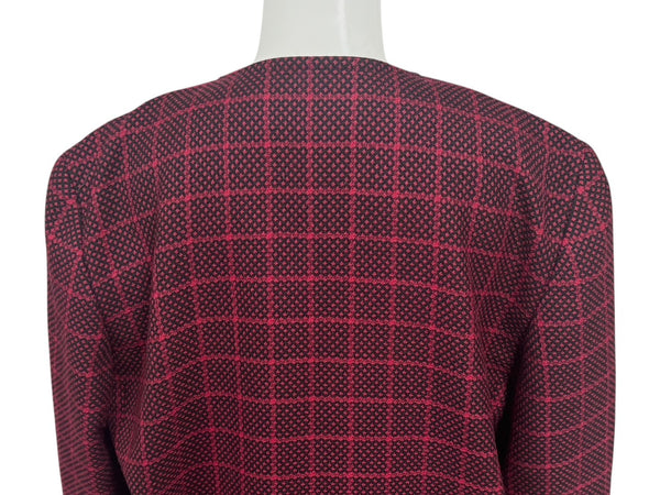 極美品 Christian Dior クリスチャンディオール PRET-A-PORTER プレタポルテ ノーカラー テーラードジャケット 3090KB94 サイズS 中古 4b005832