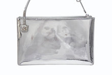 Load image into Gallery viewer, 極美品 LOUIS VUITTON ルイヴィトン ポシェット プラット ハンドバッグ M95277 モノグラム ミロワール シルバー シルバー金具 中古 4b005835