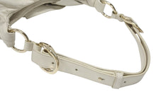 画像をギャラリービューアに読み込む, YVES SAINT LAURENT イヴサンローラン リヴ ゴーシュ レザー ワンショルダーバッグ アイボリー 112937 ゴールド金具 良品 中古 4b005838