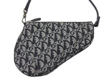 画像をギャラリービューアに読み込む, 極美品 ChristianDior クリスチャンディオール サドルポーチ ワンショルダーバッグ SLO44012 トロッター ブラック ガリアーノ期 中古 4b005841