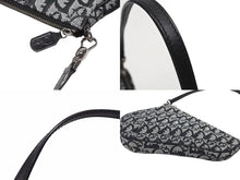 画像をギャラリービューアに読み込む, 極美品 ChristianDior クリスチャンディオール サドルポーチ ワンショルダーバッグ SLO44012 トロッター ブラック ガリアーノ期 中古 4b005841