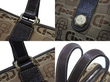 画像をギャラリービューアに読み込む, Gucci グッチ ボストンバッグ ホースビット刺繍 カーキ 248270 キャンバス ブラウン ベージュ 美品 中古 4b005845