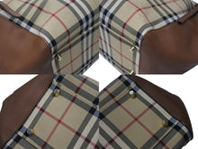 画像をギャラリービューアに読み込む, Burberry バーバリー Nova Check Tote Bag ノヴァチェック トートバッグ ハンドバッグ 1990-2000s ベージュ ブラウン 美品 中古 4b005849