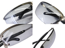 Load image into Gallery viewer, CHANEL シャネル サングラス アイウェア 4008 c.123/77 サイズ67◻︎14 115 ココマーク ブルー グレー シルバー 美品 中古 4b005857