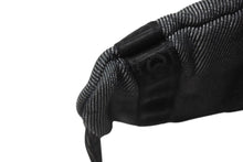 Load image into Gallery viewer, CHANEL シャネル スポーツライン ココマーク ウエストバッグ 10番台 ボディバッグ ブラック レザー ロゴ ジャガード シルバー金具 美品 中古 4b005860