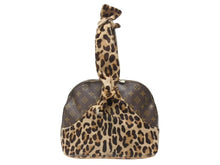 Load image into Gallery viewer, LOUIS VUITTON ルイヴィトン アズディン アライア アルマ ハンドバッグ M99032 モノグラム レオパード ハラコ 100周年限定 良品 中古 4b005862