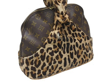 Load image into Gallery viewer, LOUIS VUITTON ルイヴィトン アズディン アライア アルマ ハンドバッグ M99032 モノグラム レオパード ハラコ 100周年限定 良品 中古 4b005862