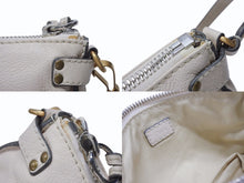画像をギャラリービューアに読み込む, Chloe クロエ ミニ パディントン ポーチ ショルダーバッグ フランス製 レザー ベージュ ゴールド金具 美品 中古 4b005869