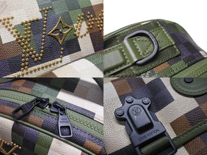 新品未使用 LOUIS VUITTON ルイヴィトン モーション バックパック リュック M24445 ダモフラージュ キャンバス NIGO 中古 4b005874