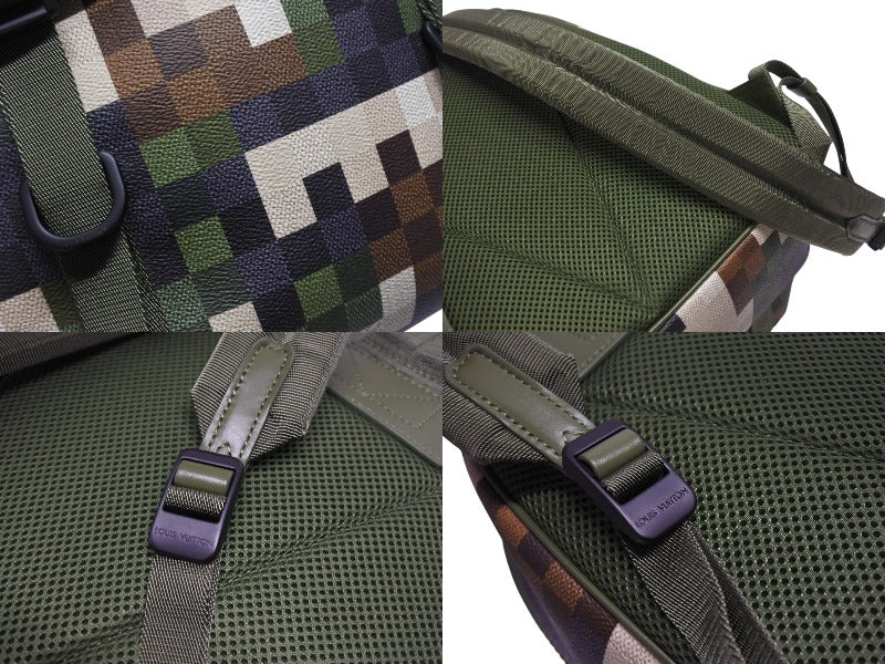 新品未使用 LOUIS VUITTON ルイヴィトン モーション バックパック リュック M24445 ダモフラージュ キャンバス NIGO 中古 4b005874