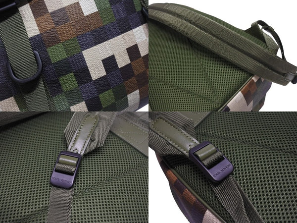 新品未使用 LOUIS VUITTON ルイヴィトン モーション バックパック リュック M24445 ダモフラージュ キャンバス NIGO 中古 4b005874