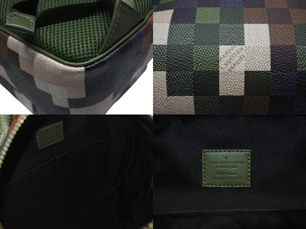 新品未使用 LOUIS VUITTON ルイヴィトン モーション バックパック リュック M24445 ダモフラージュ キャンバス NIGO 中古 4b005874