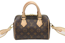 Load image into Gallery viewer, 新品未使用 LOUIS VUITTON ルイヴィトン ハンドバッグ M46234 スピーディバンドリエール 20 ブラウン モノグラム 中古 4b005877