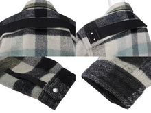 画像をギャラリービューアに読み込む, 極美品 Rick Owens リックオウエンス シャツジャケット 22AW YZERR私物 RU02B2729-WFP チェック アルパカ 毛 サイズ48 中古 4b005882