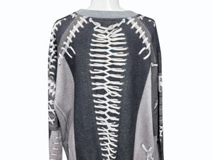 Givenchy ジバンシー スウェットシャツ ベースボールプリント 13W 7460