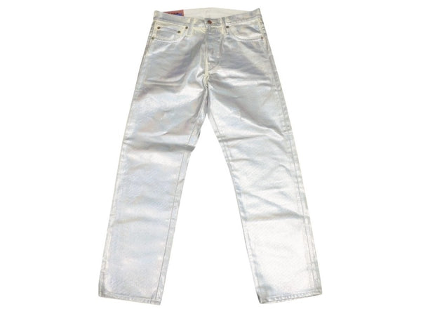 極美品 Acne studios bla konst アクネ ストゥディオス ブラコンスト 1996 Holographic Foil Classic Fit Jeans デニム YZERR私物 サイズ31 中古 4b005885