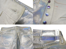 Load image into Gallery viewer, 極美品 Acne studios bla konst アクネ ストゥディオス ブラコンスト 1996 Holographic Foil Classic Fit Jeans デニム YZERR私物 サイズ31 中古 4b005885